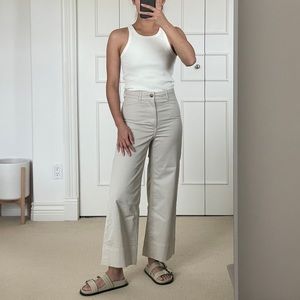 Everlane Wide Leg Crop Pant